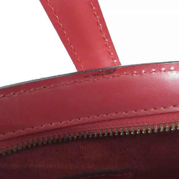 LOUIS VUITTON Epi Saint JacquesHandbag Red Epi Leather - Picture 8 of 12